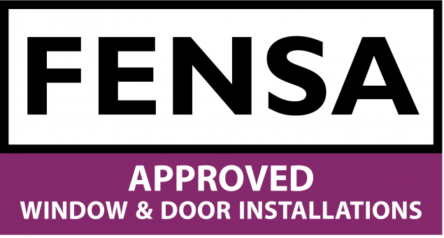 FENSA approved logo for quality window and door installations